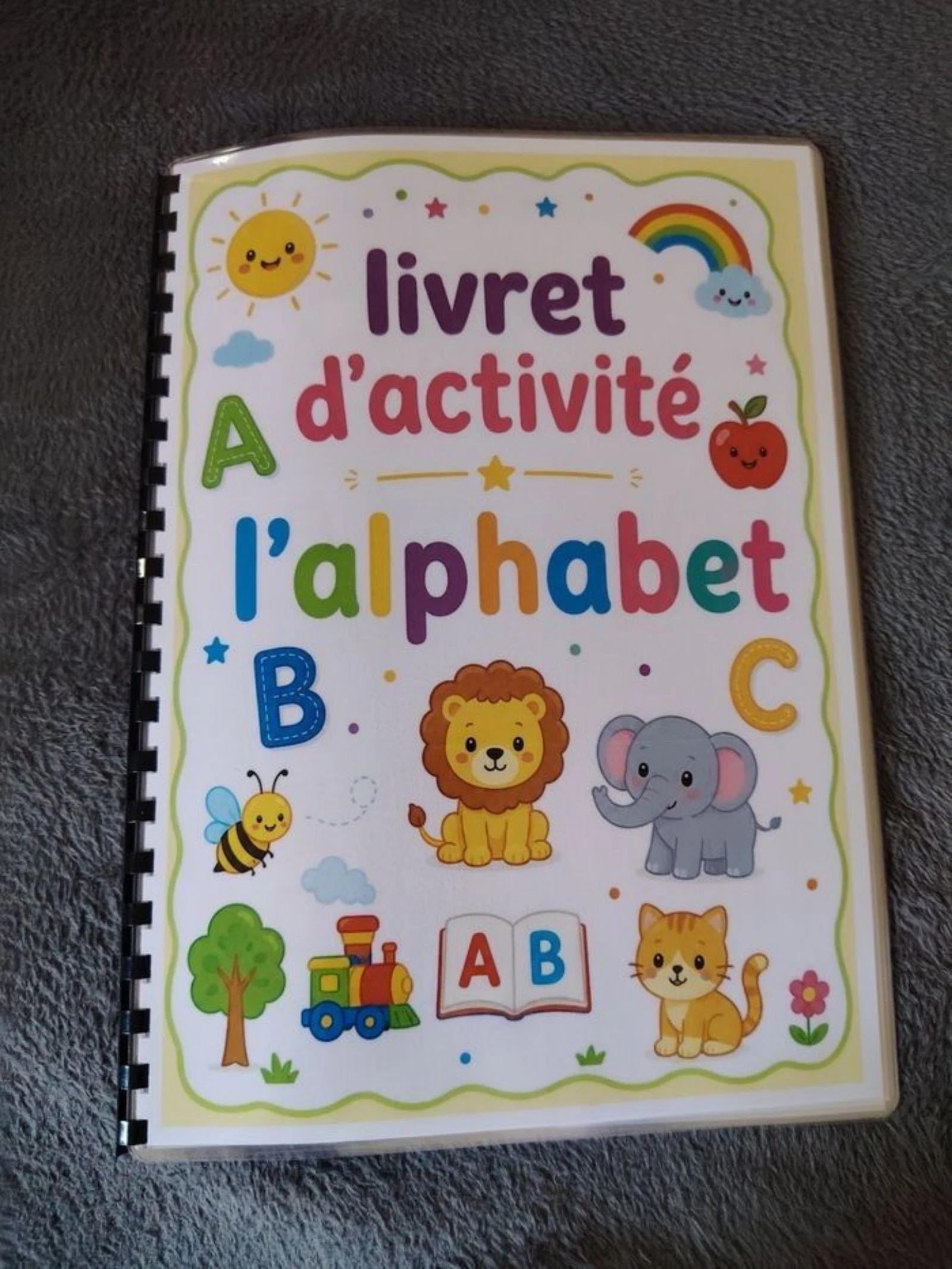 Livret d'activité l'alphabet 